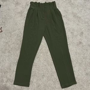 HAUTE MONDE army green pants Size S